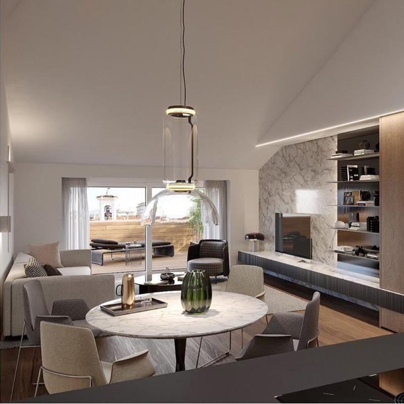 Cylindrical LED Pendant Light