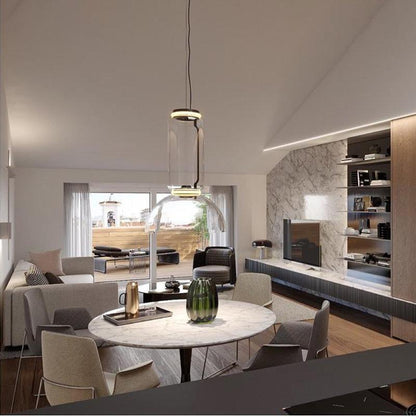 Cylindrical LED Pendant Light