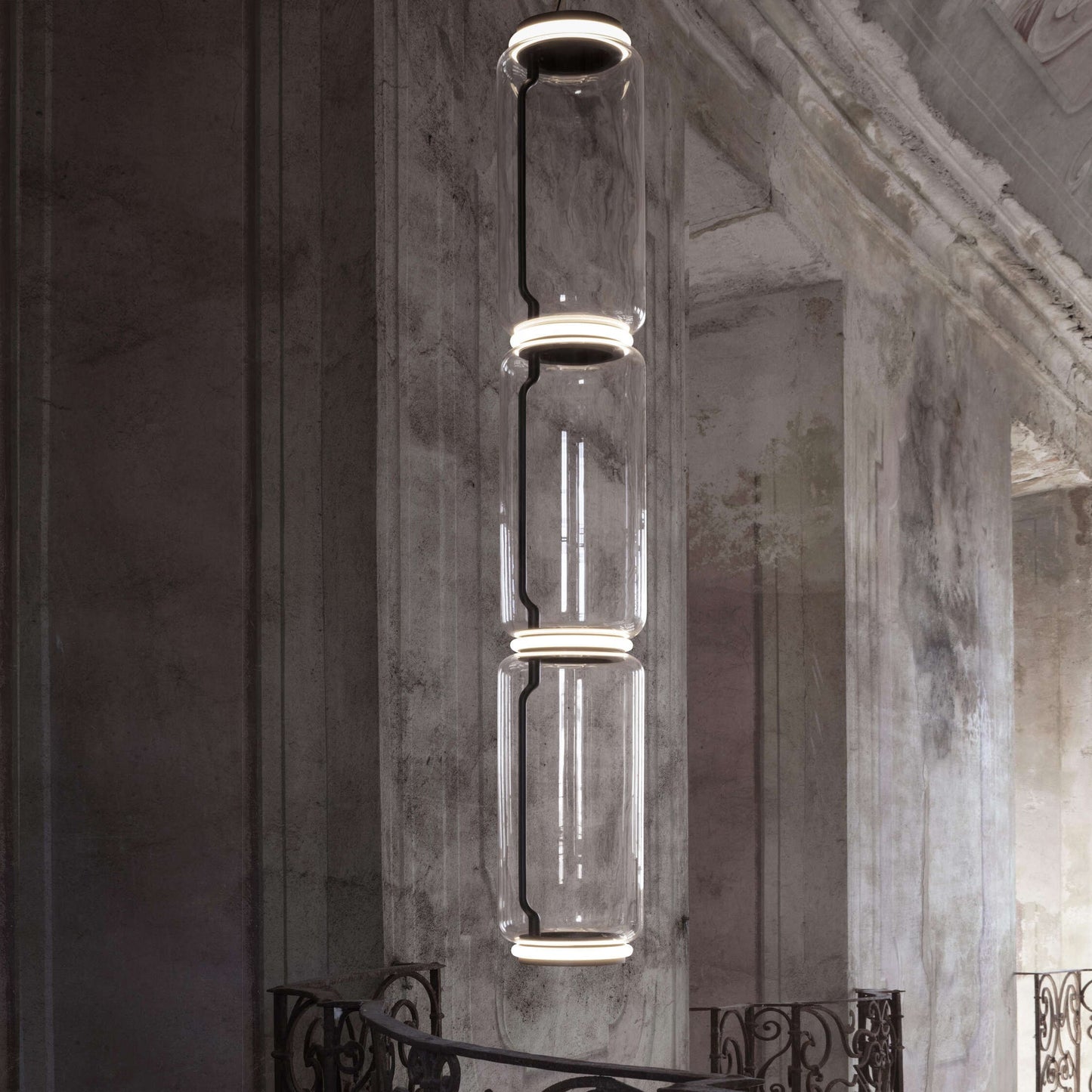 Cylindrical LED Pendant Light