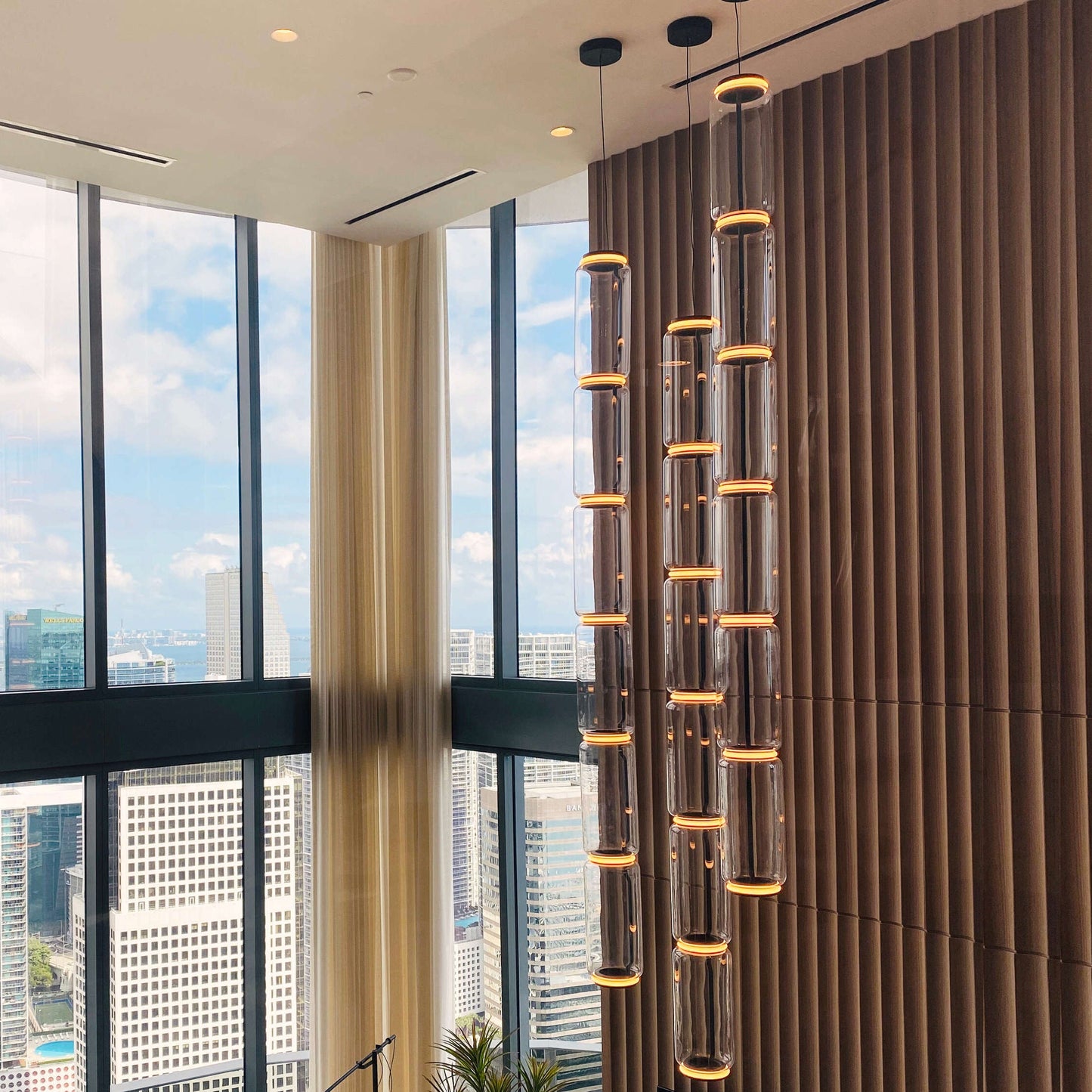 Cylindrical LED Pendant Light