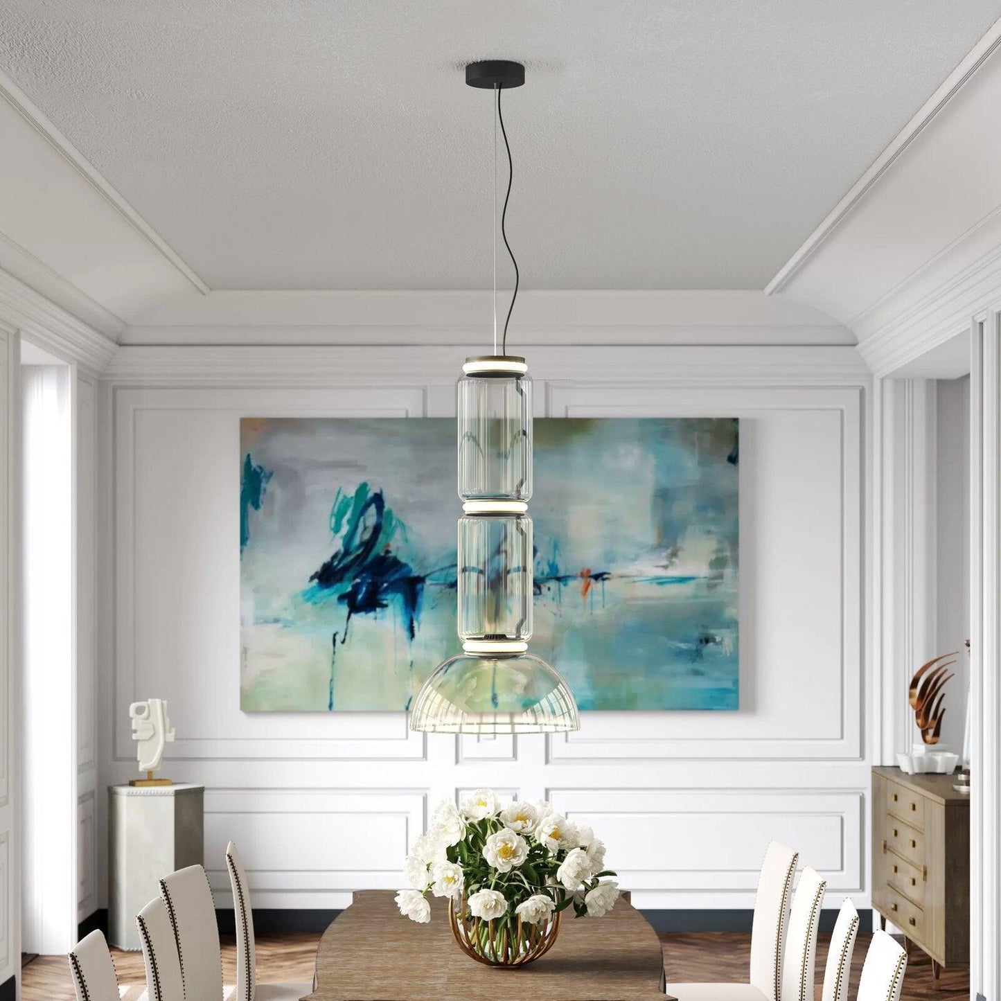 Cylindrical LED Pendant Light