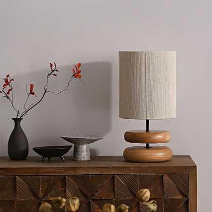 Nora Wood Table Lamp