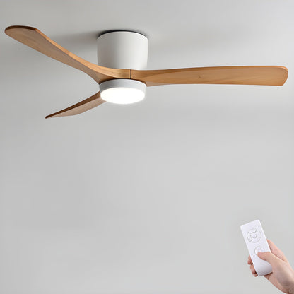 Nordic Wooden 42"/48"/52" Ceiling Fan Light