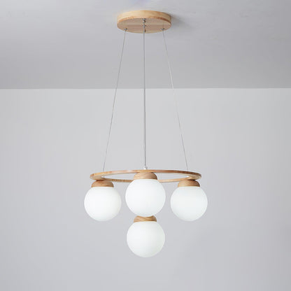 Miira Wood Chandelier