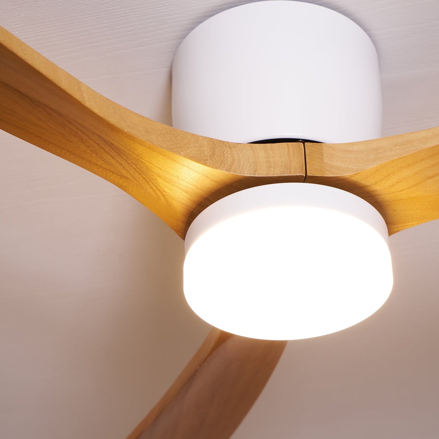 Nordic Wooden 42"/48"/52" Ceiling Fan Light