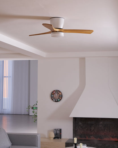 Nordic Wooden 42"/48"/52" Ceiling Fan Light