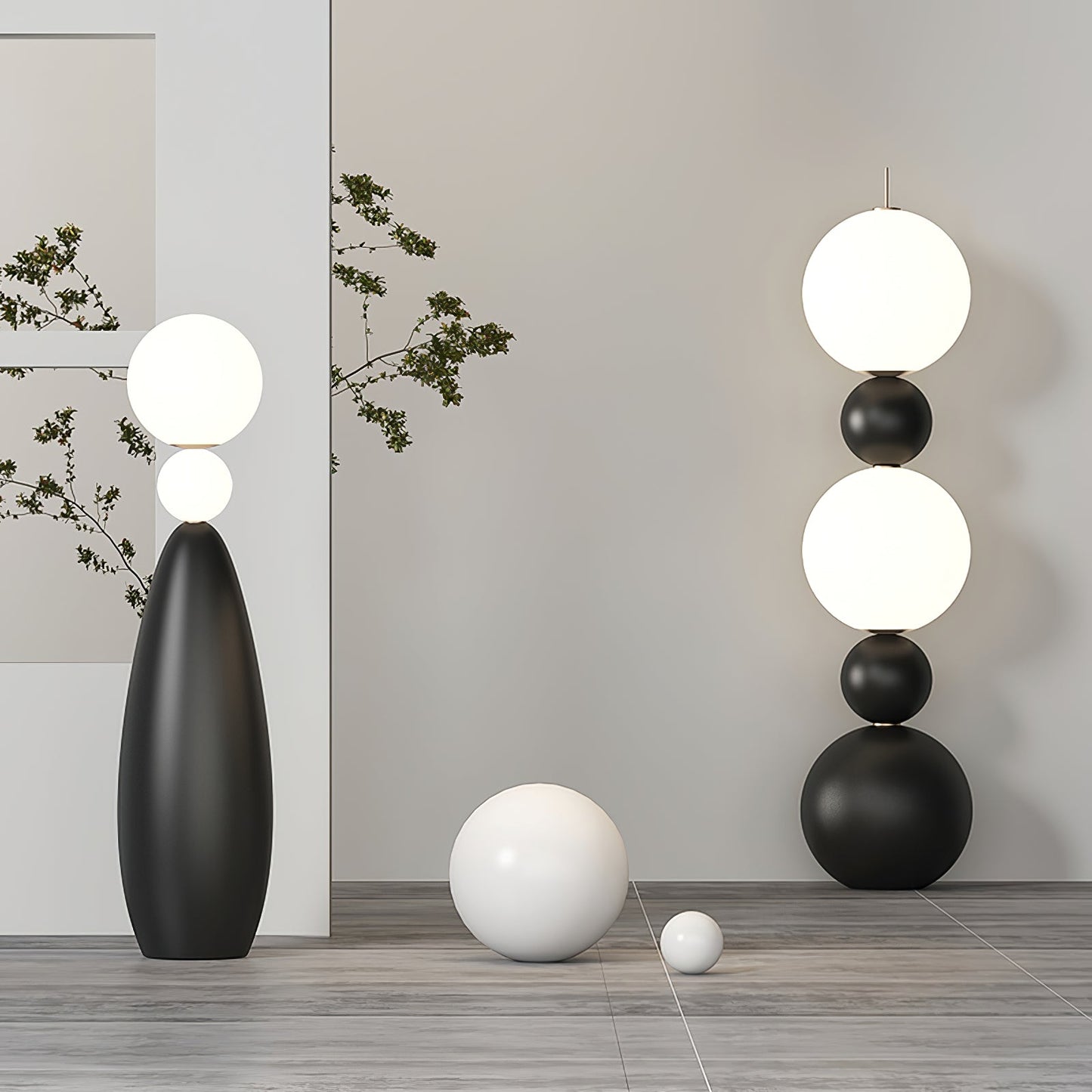 Orion Sphere Floor Lamp