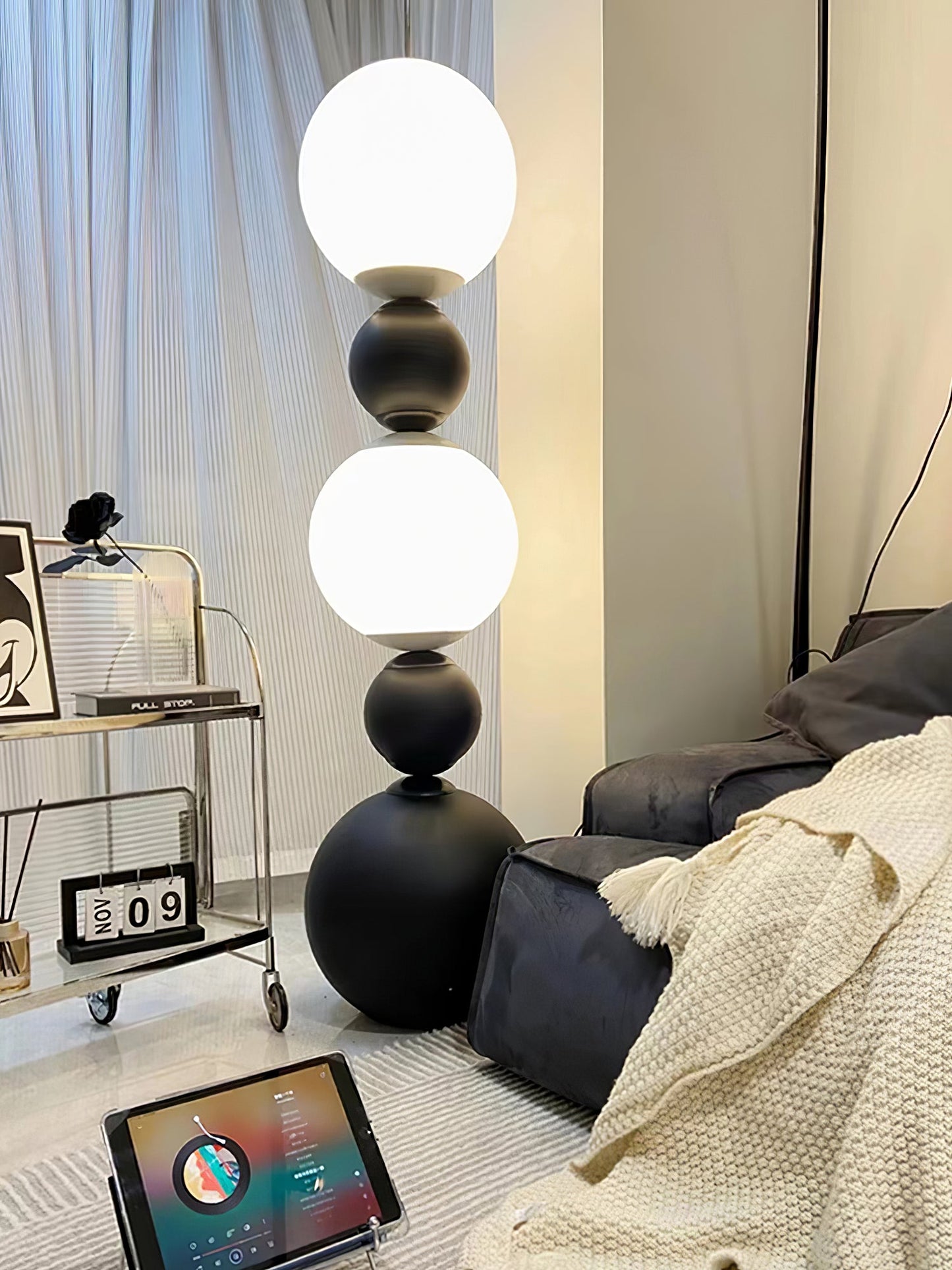 Orion Sphere Floor Lamp