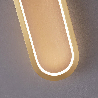 Oval LED Wall Lamp
