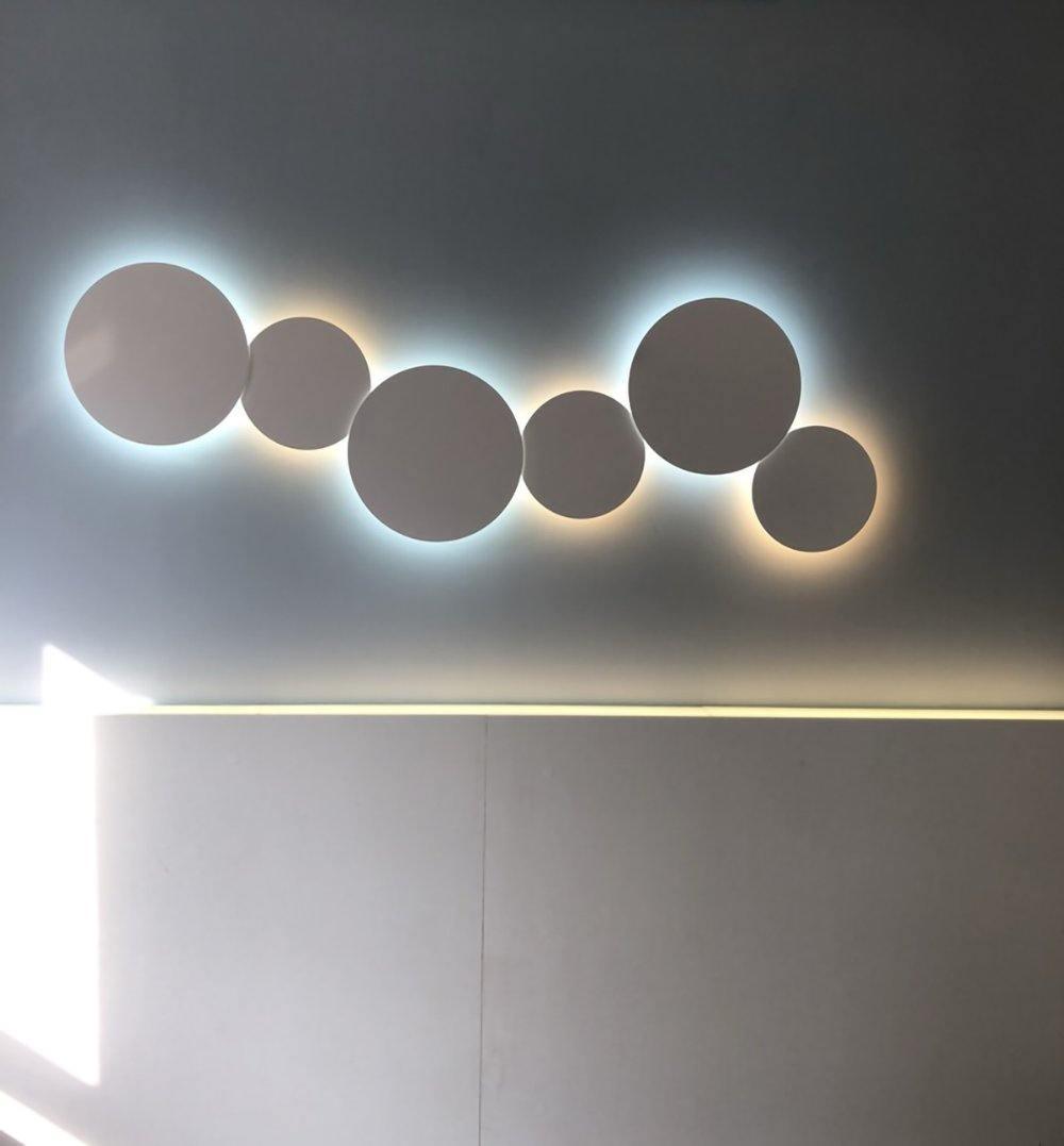 Geometric Disc Wall Lamp