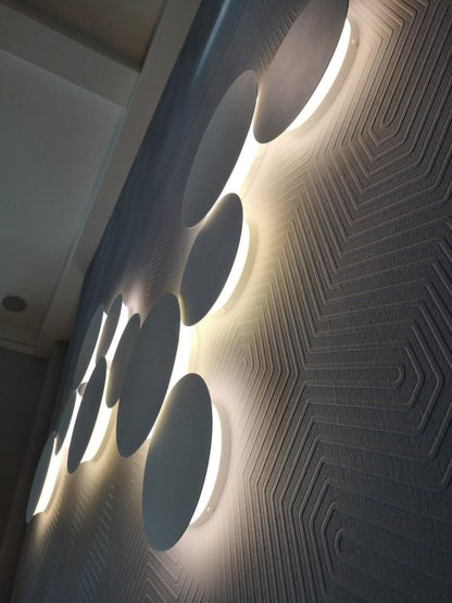 Geometric Disc Wall Lamp