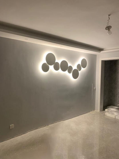 Geometric Disc Wall Lamp