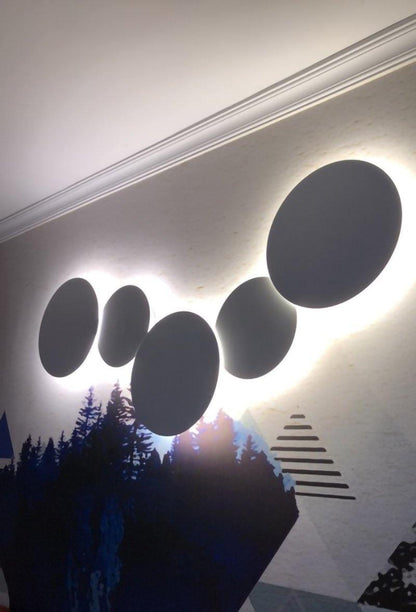 Geometric Disc Wall Lamp