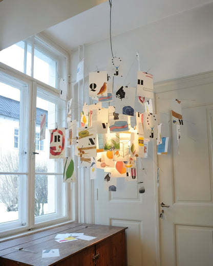 Paper Chandelier