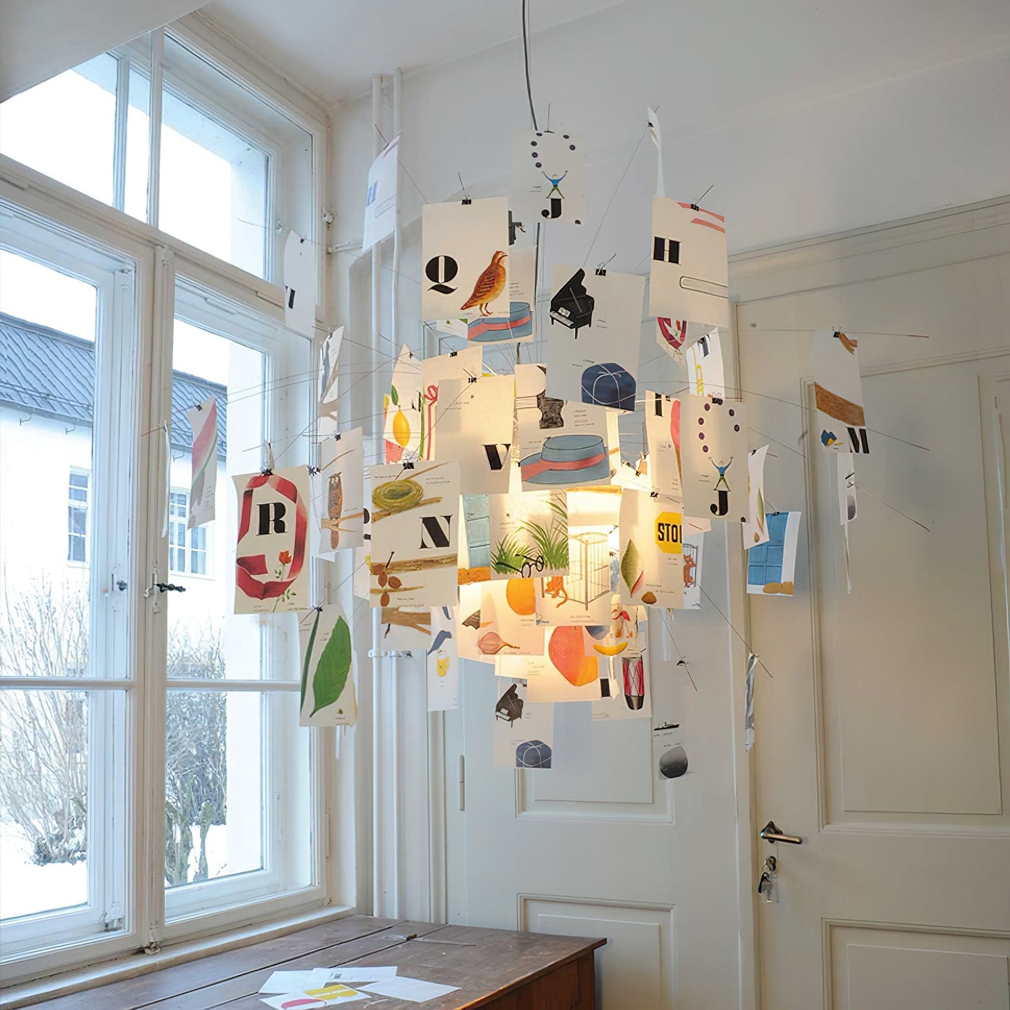 Paper Chandelier