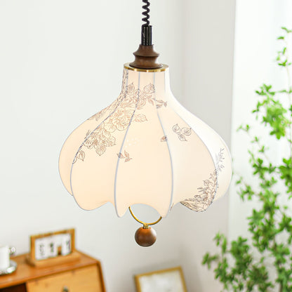 Pear Fabric Pendant Lamp