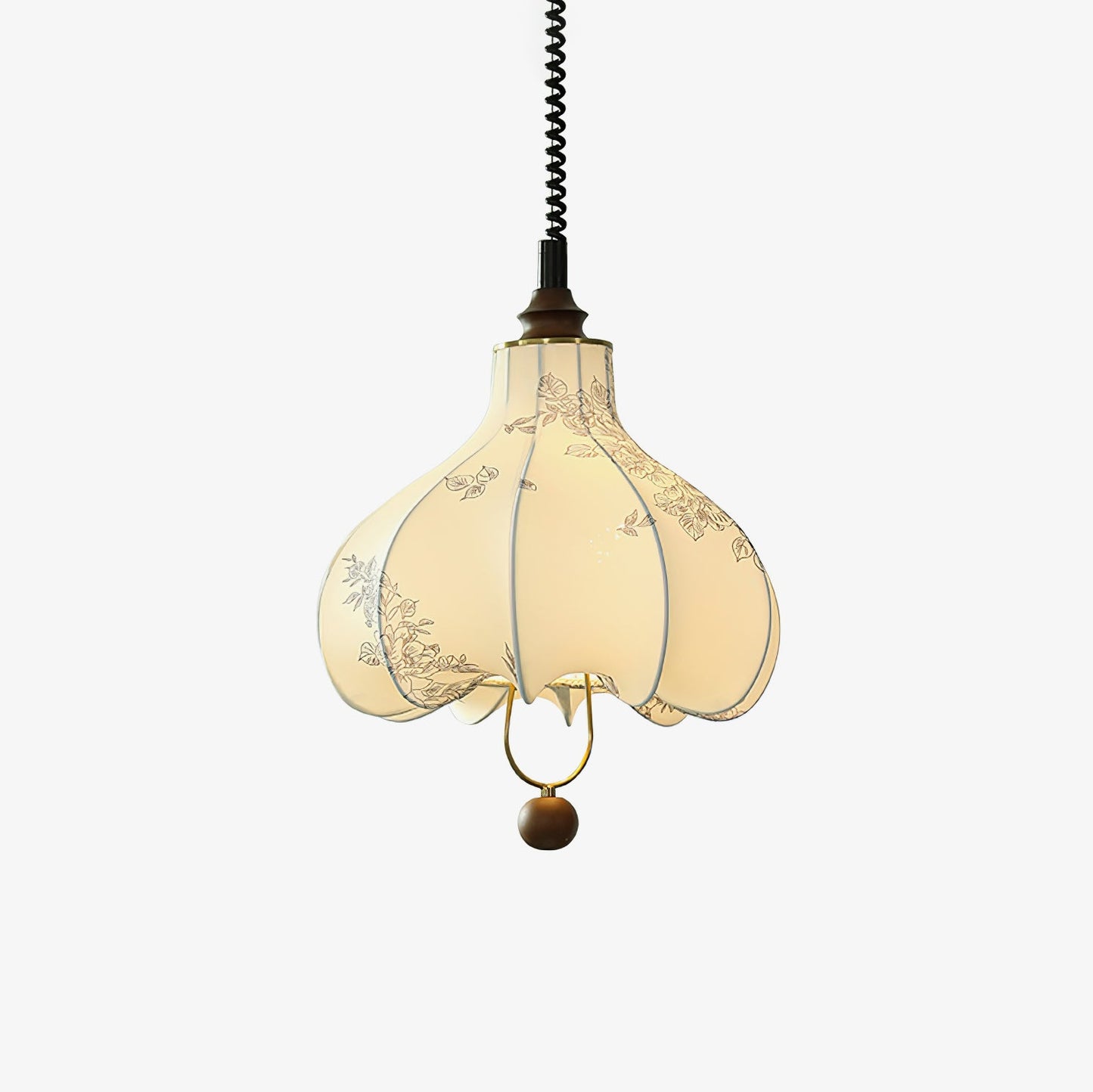 Pear Fabric Pendant Lamp