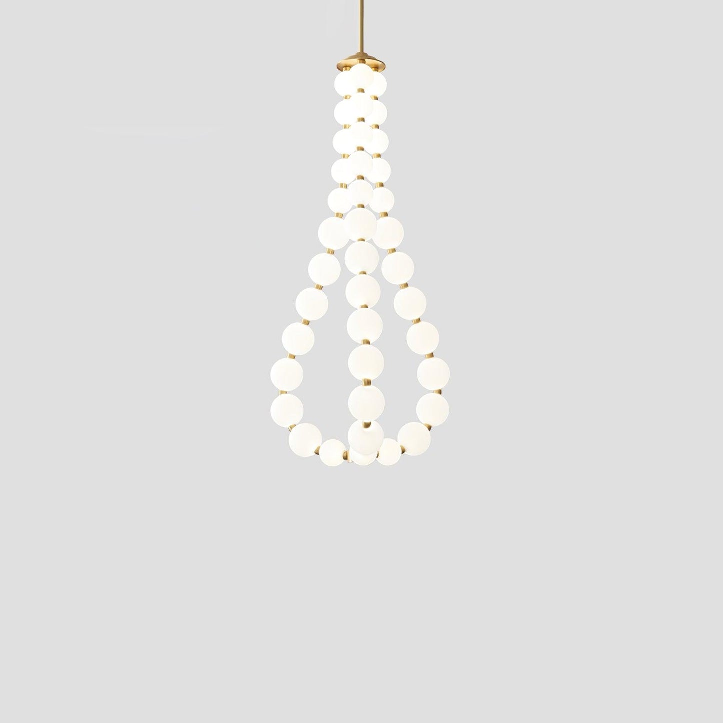 Acrylic Pearl Necklace Chandelier