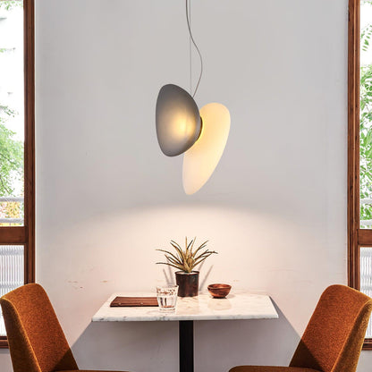 Translucent Frosted Glass Pendant Light