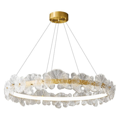 Petal Halo Chandelier