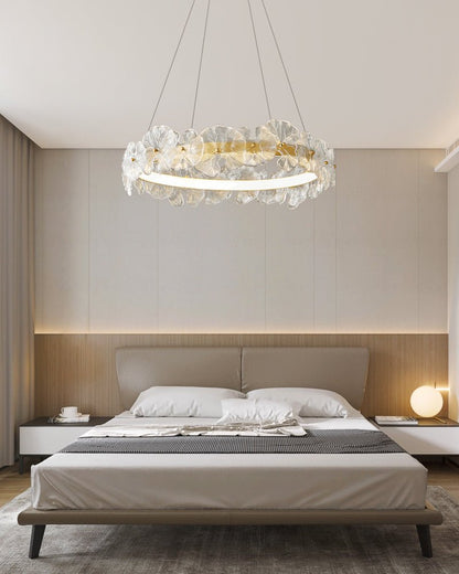 Petal Halo Chandelier