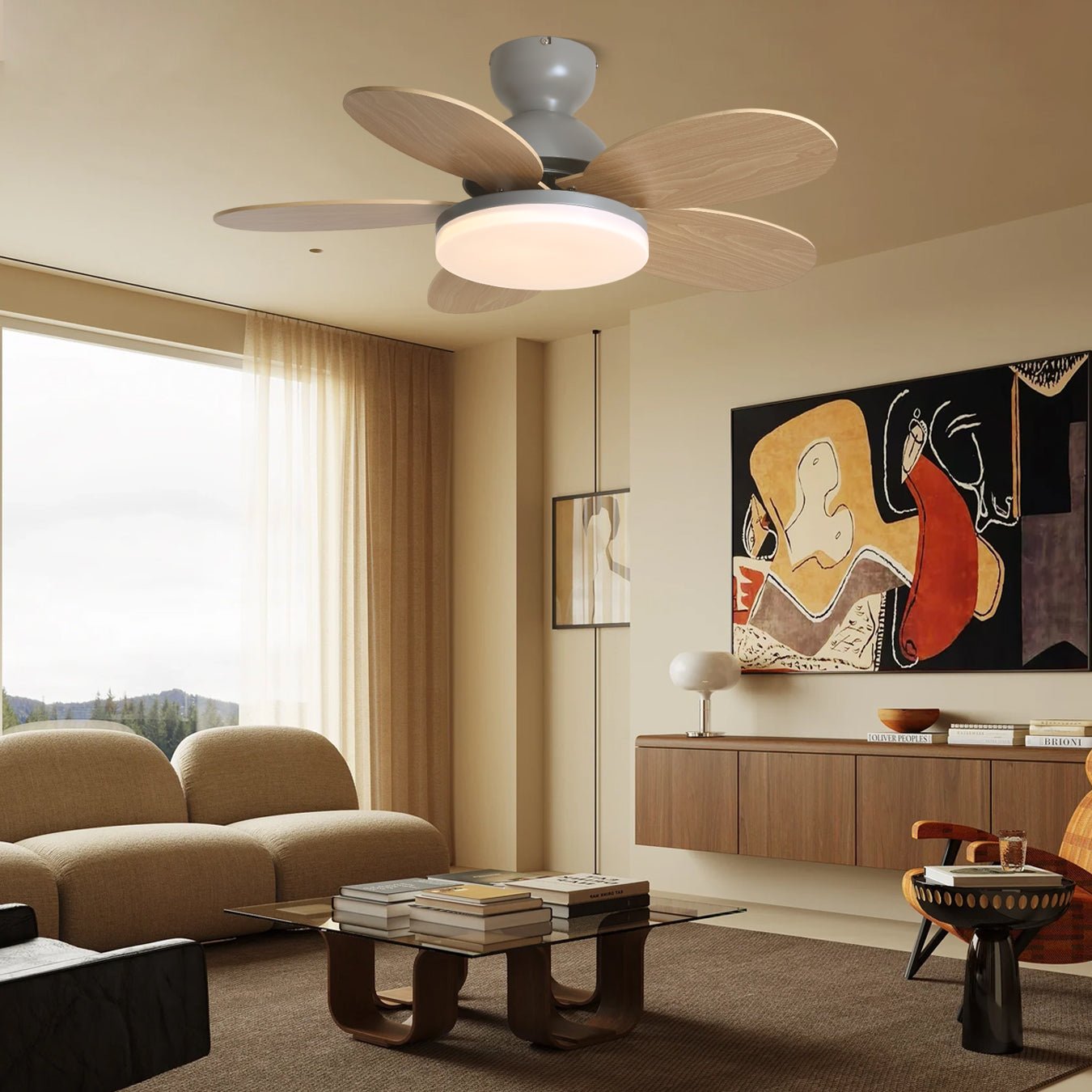 Petalo Ceiling Fan Light