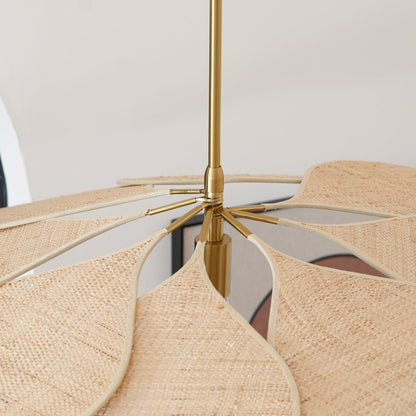 Petals Bloom Rattan Pendant Lamp