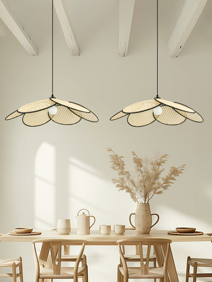 Petals Rattan Pendant Lamp