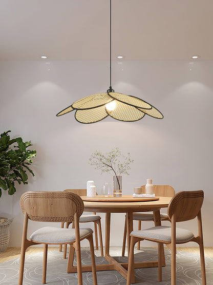 Petals Rattan Pendant Lamp