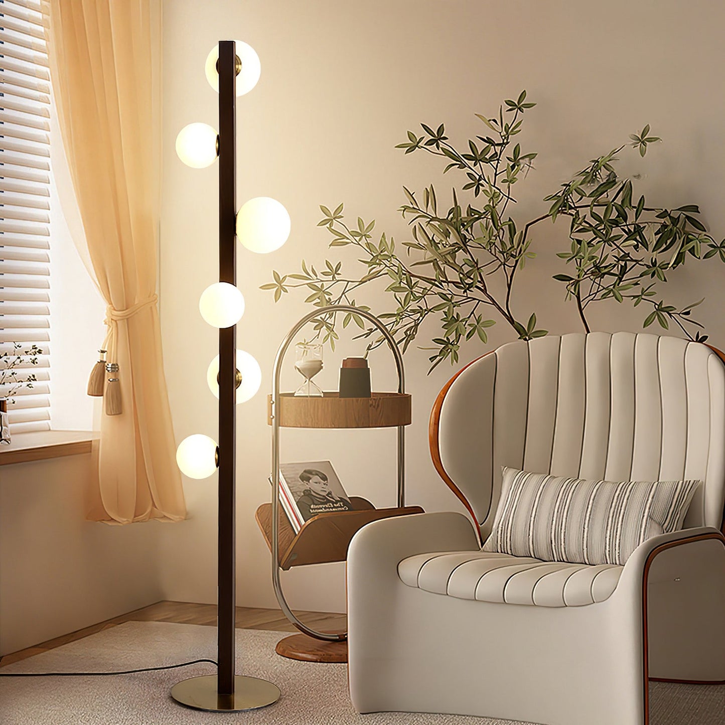 Planeta Wood Floor Lamp