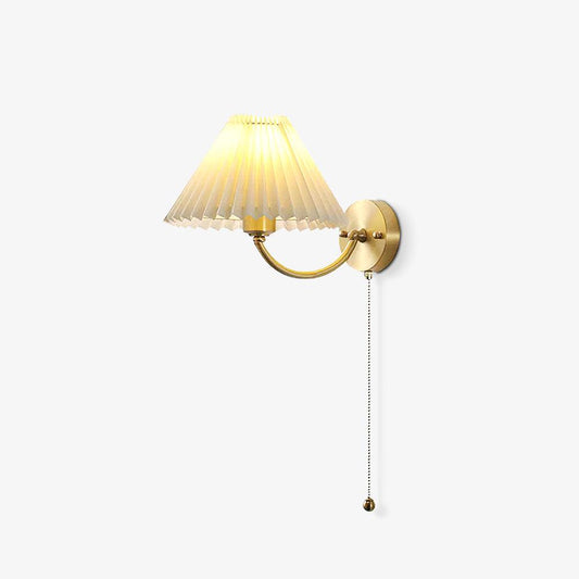 Pleated Wall Lamp