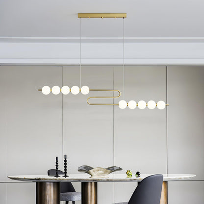 Pearl Chain Pendant Lamp