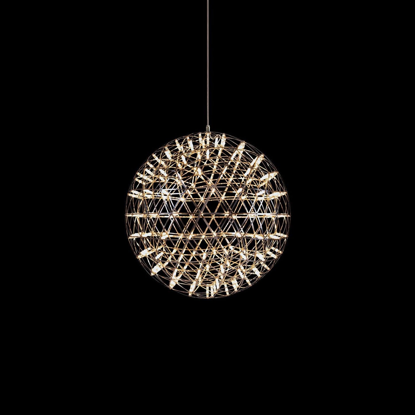 Gold Spark Ball Pendant Light