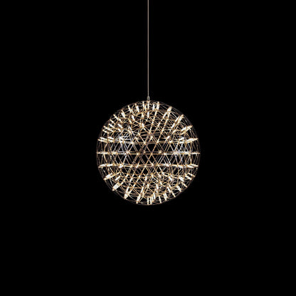 Gold Spark Ball Pendant Light