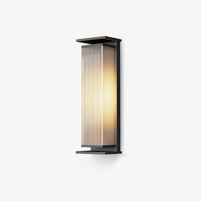 Rectangular Box Outdoor Wall Lamp