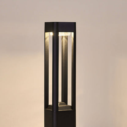 Rectangular Column Garden Outdoor Light