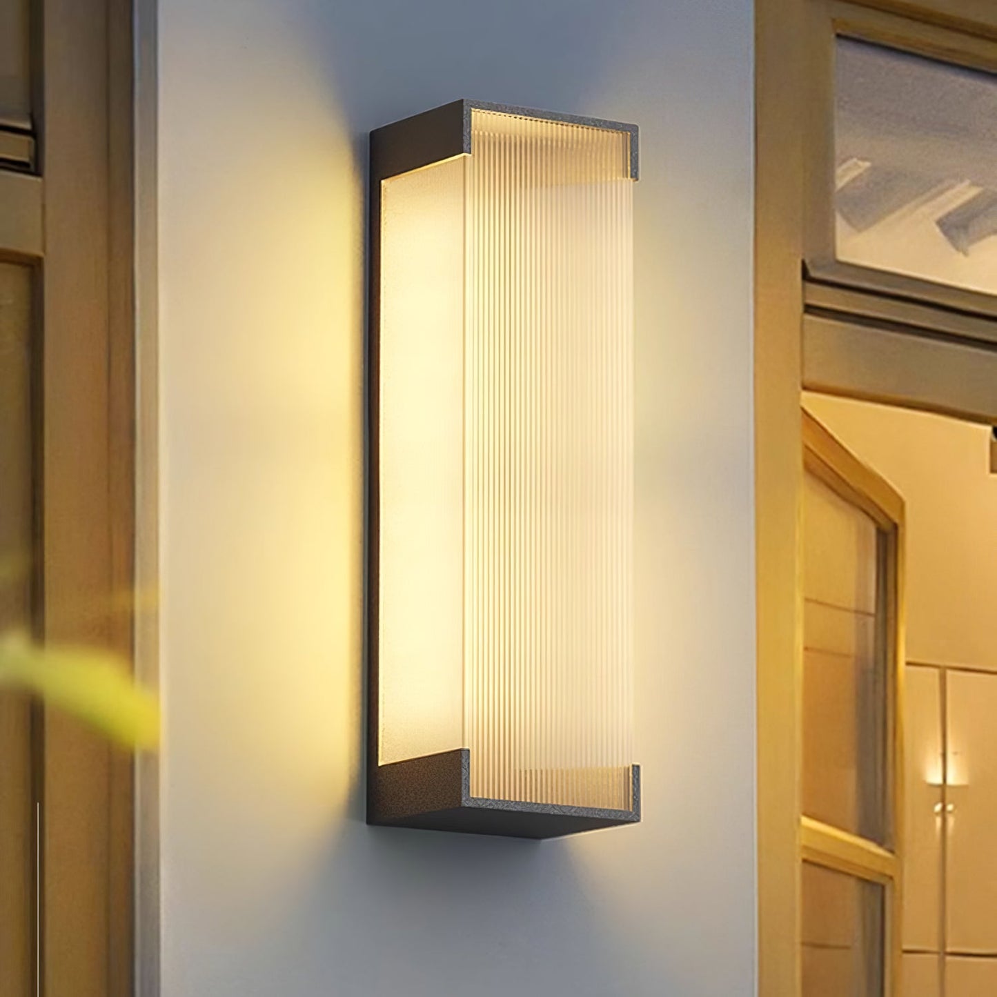 Rectangular Outdoor Wall Light