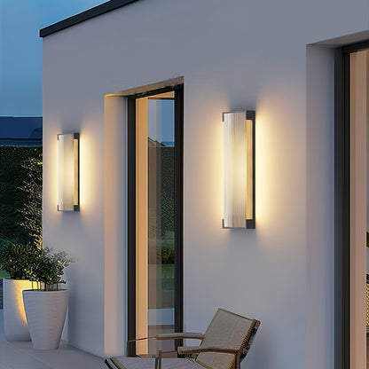 Rectangular Outdoor Wall Light