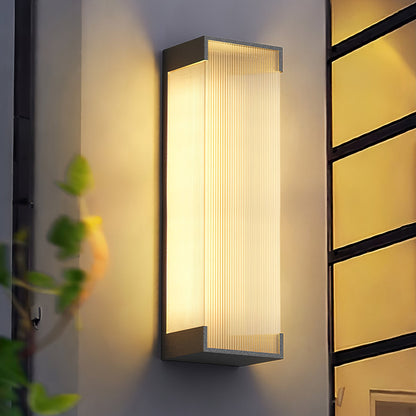 Rectangular Outdoor Wall Light