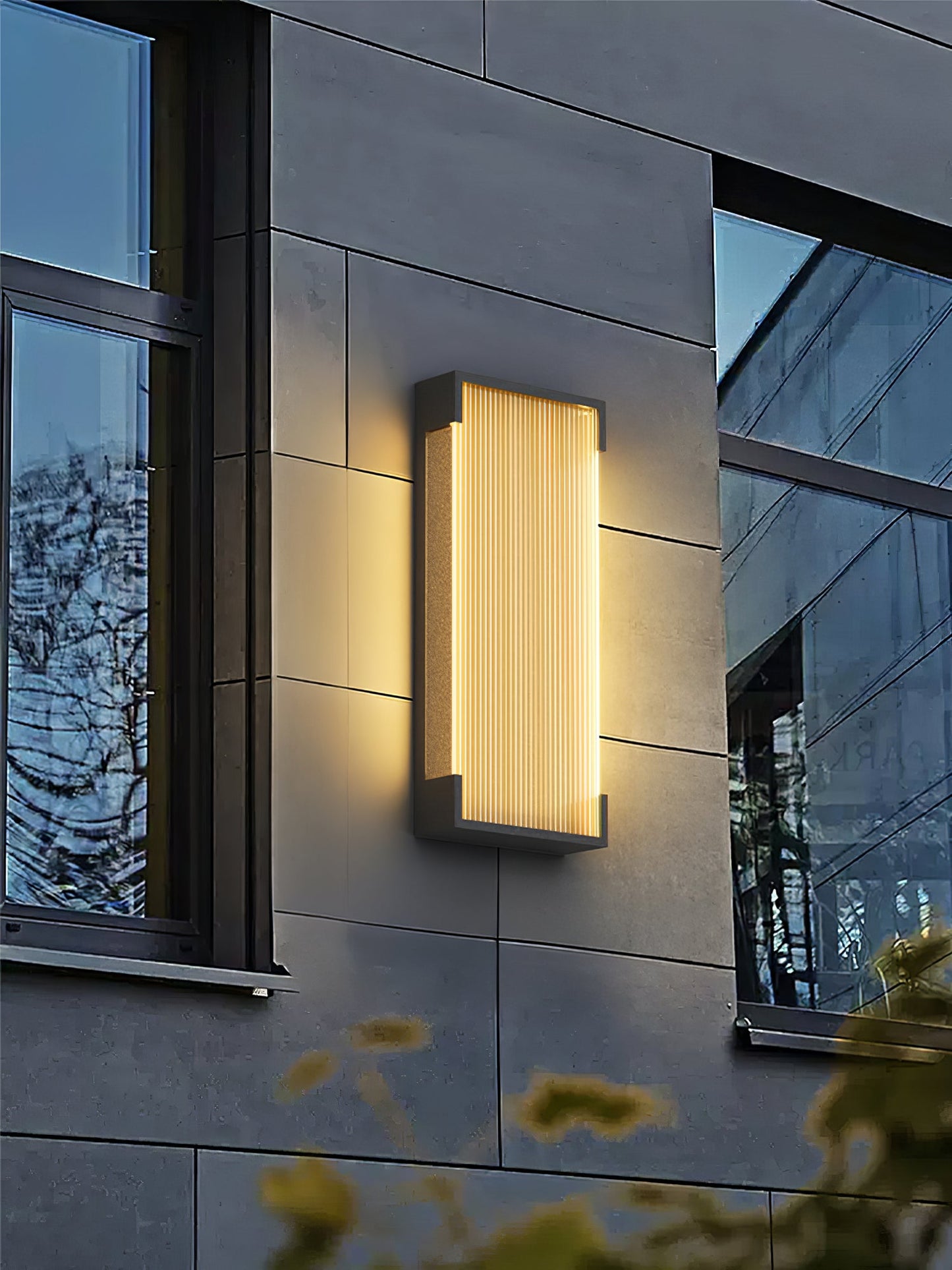 Rectangular Outdoor Wall Light