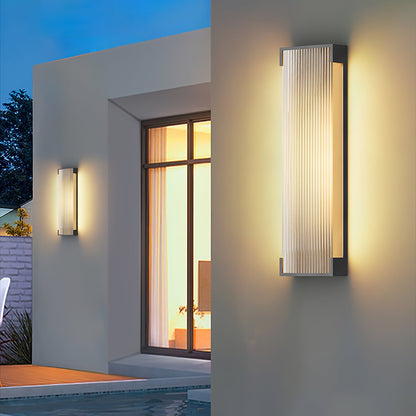 Rectangular Outdoor Wall Light