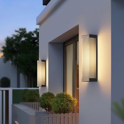 Rectangular Outdoor Wall Light