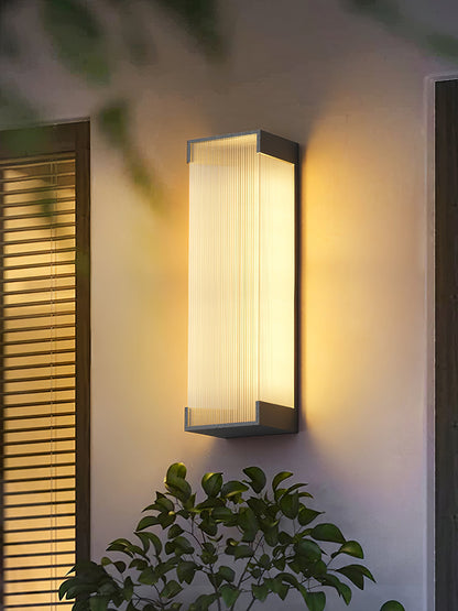 Rectangular Outdoor Wall Light