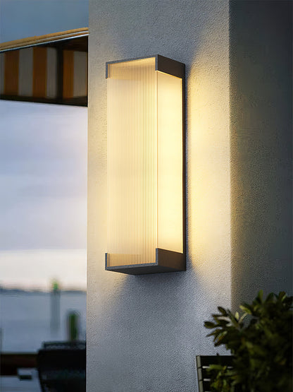 Rectangular Outdoor Wall Light