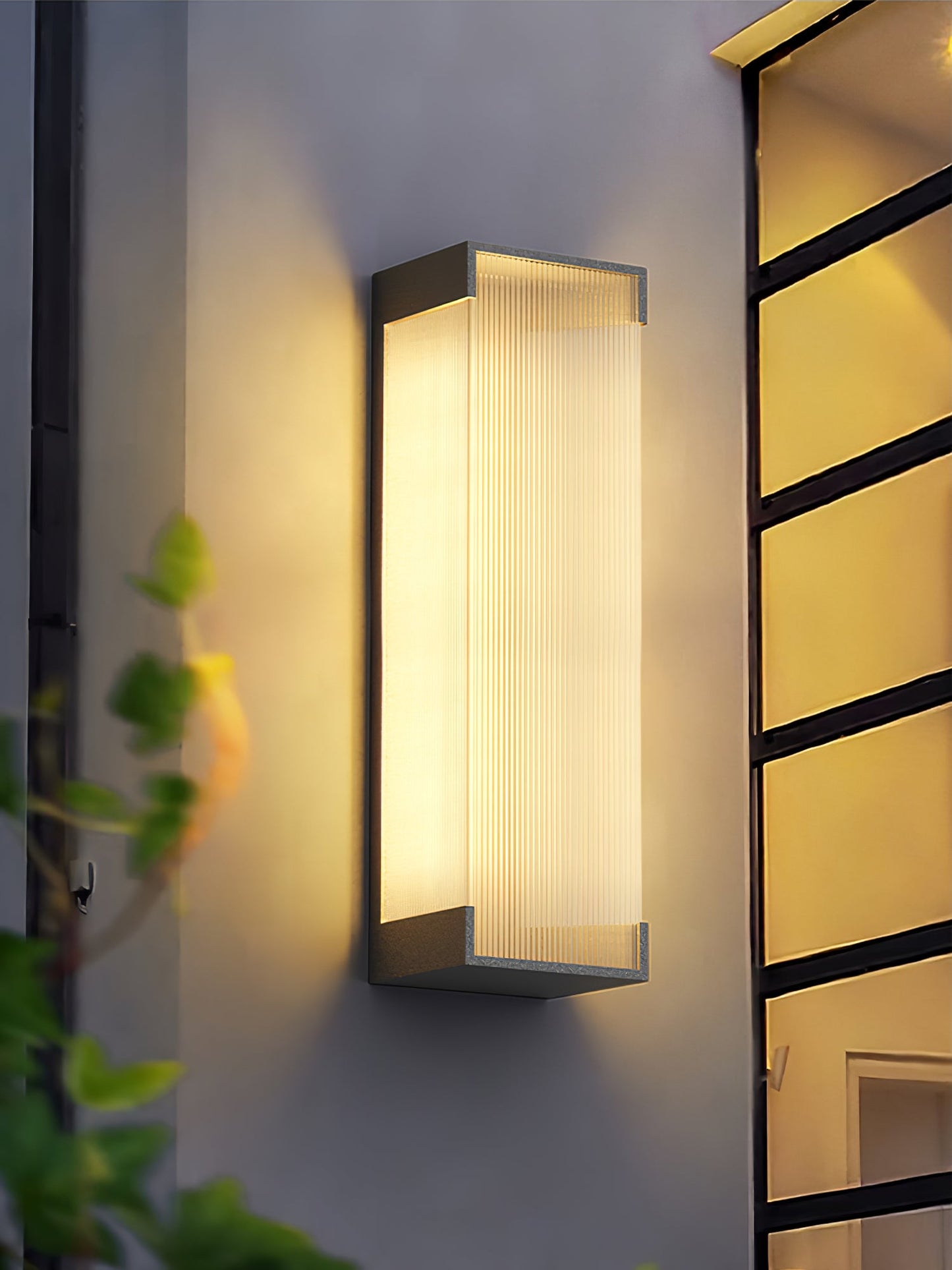 Rectangular Outdoor Wall Light