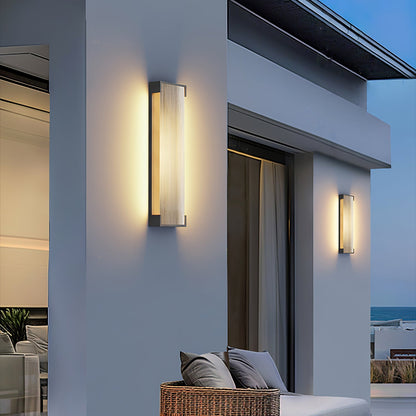 Rectangular Outdoor Wall Light