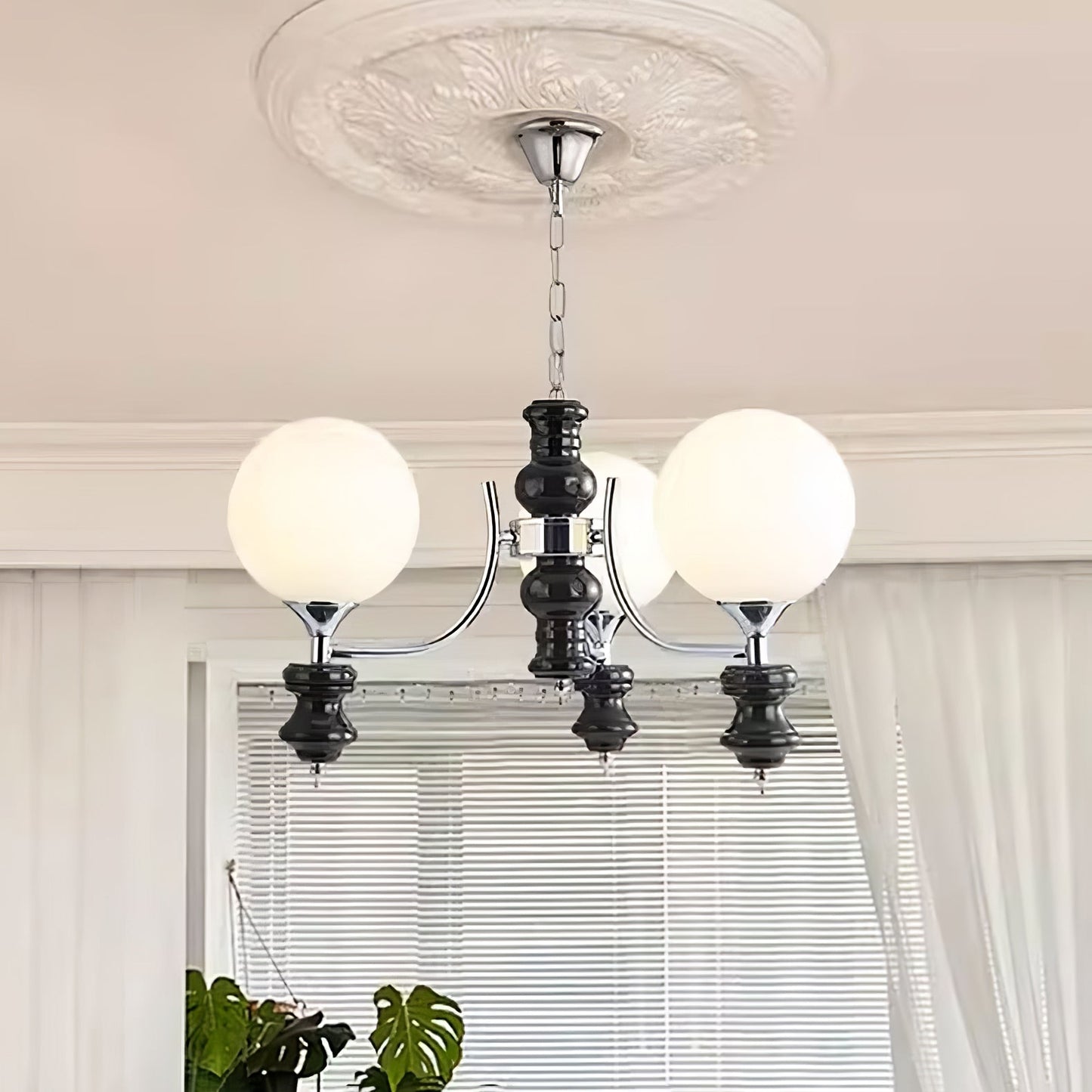 Regal Orb Chandelier