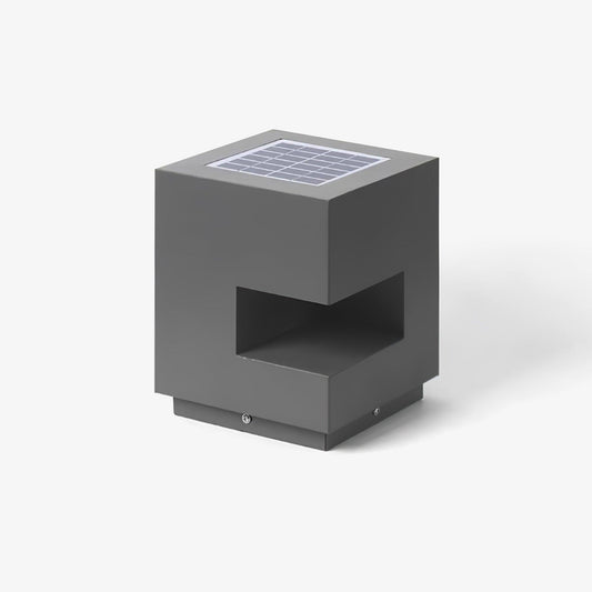Regular Cube Post Light