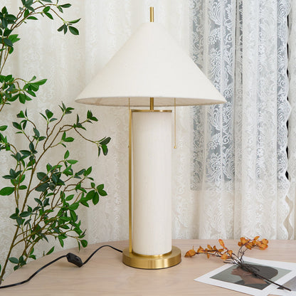 Remi Linen Table Lamp