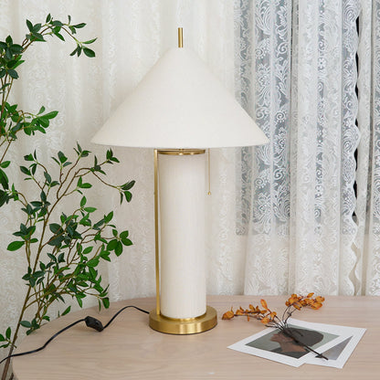 Remi Linen Table Lamp